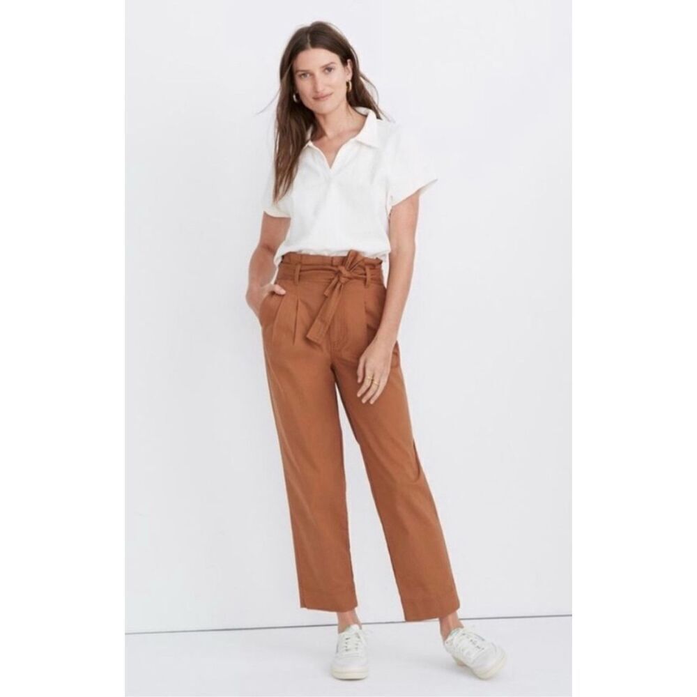 Madewell The Neale Straight-Leg Pant in Drapeweave Size 26